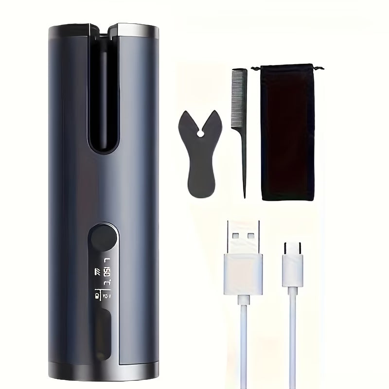 جهاز تجعيل الشعر التلقائي اللاسلكي